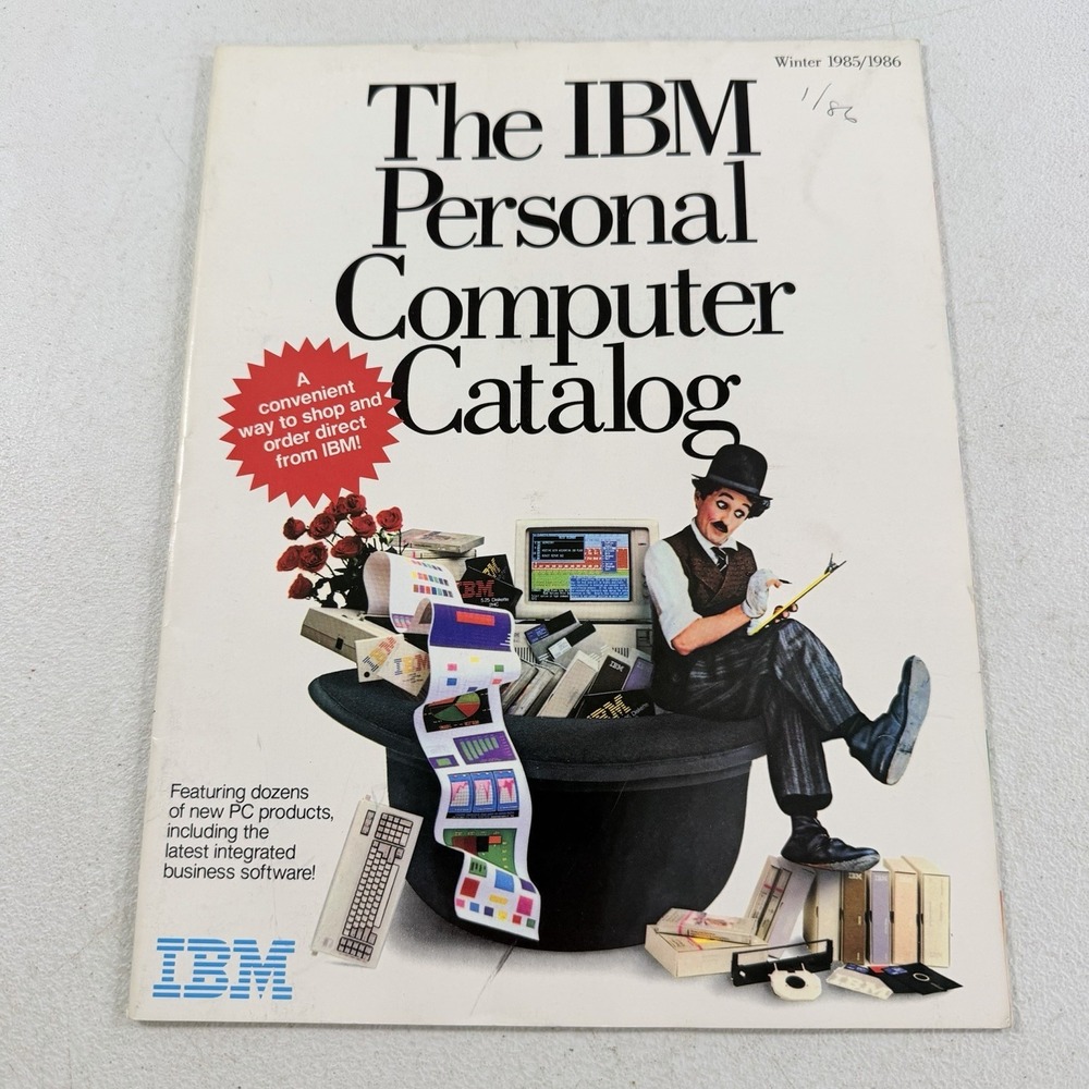 The‎ IBM Personal Computer Catalog Winter 1985/1986 Vintage Computing
